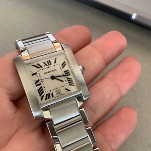 ❤️Authentic Cartier Tank Francaise Watch